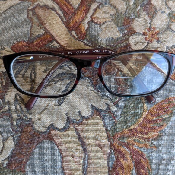 Cole Haan Eyeglasses Frames CH1026 Wine Tortoise 51 17 130 - Picture 2 of 9